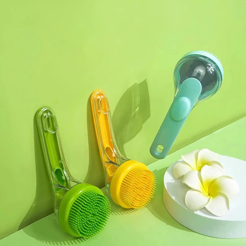 Pet Massage & Bath Grooming Brush