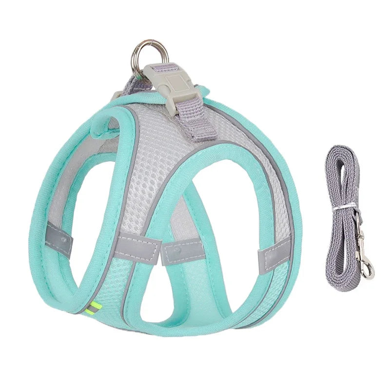 Adjustable Puppy Harness & Leash Set